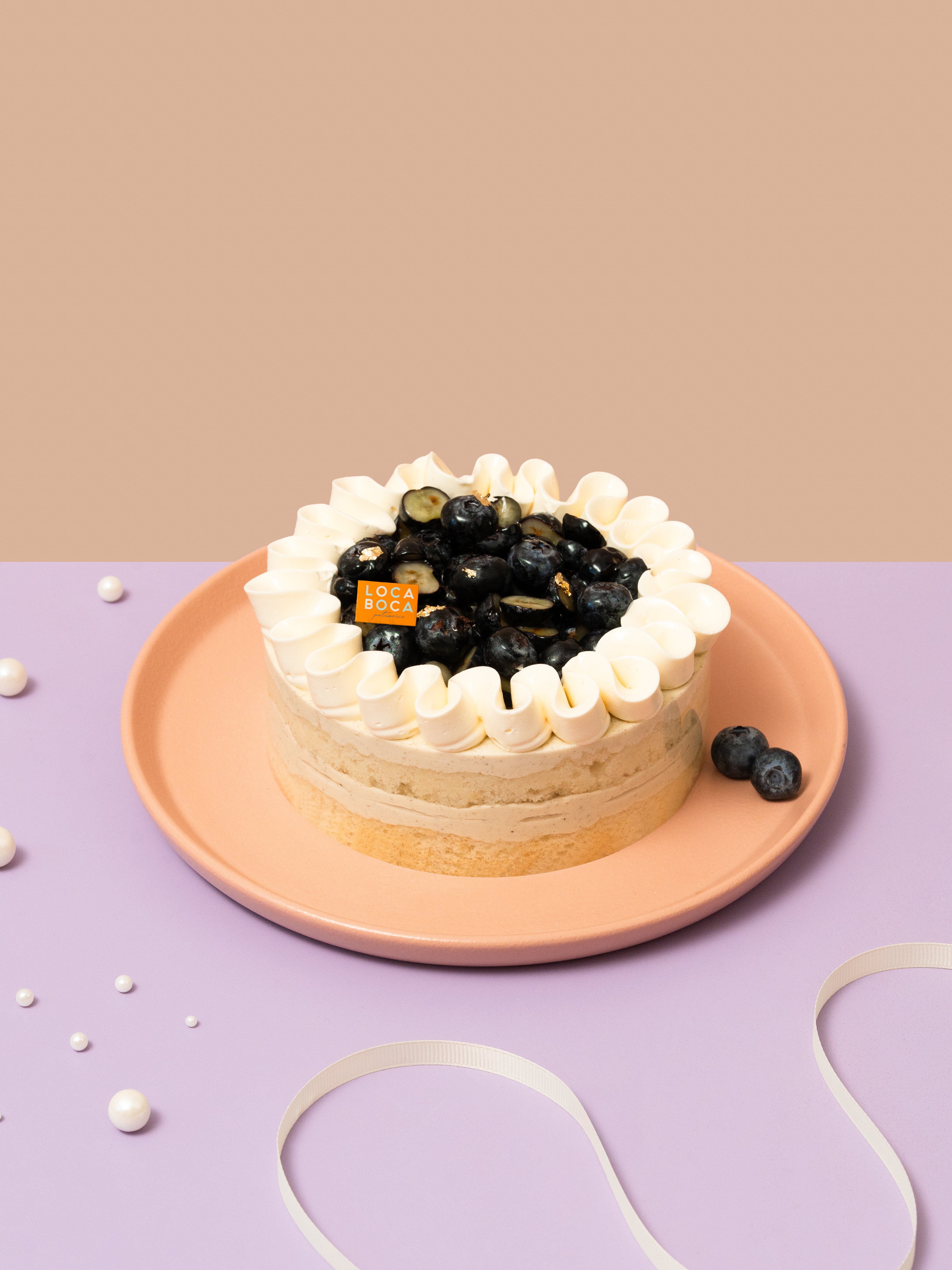 Fresh blueberry Cake