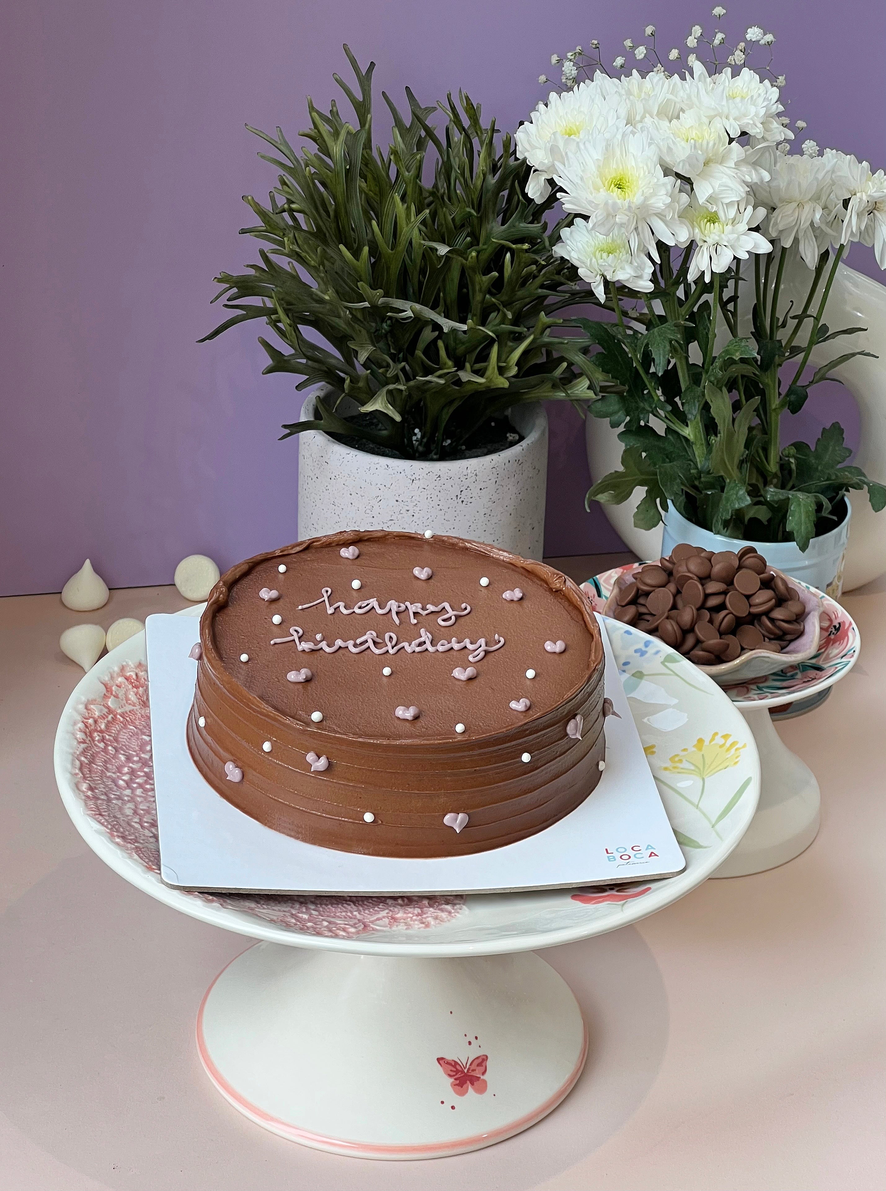 Belgian Chocolate Decadent Cake