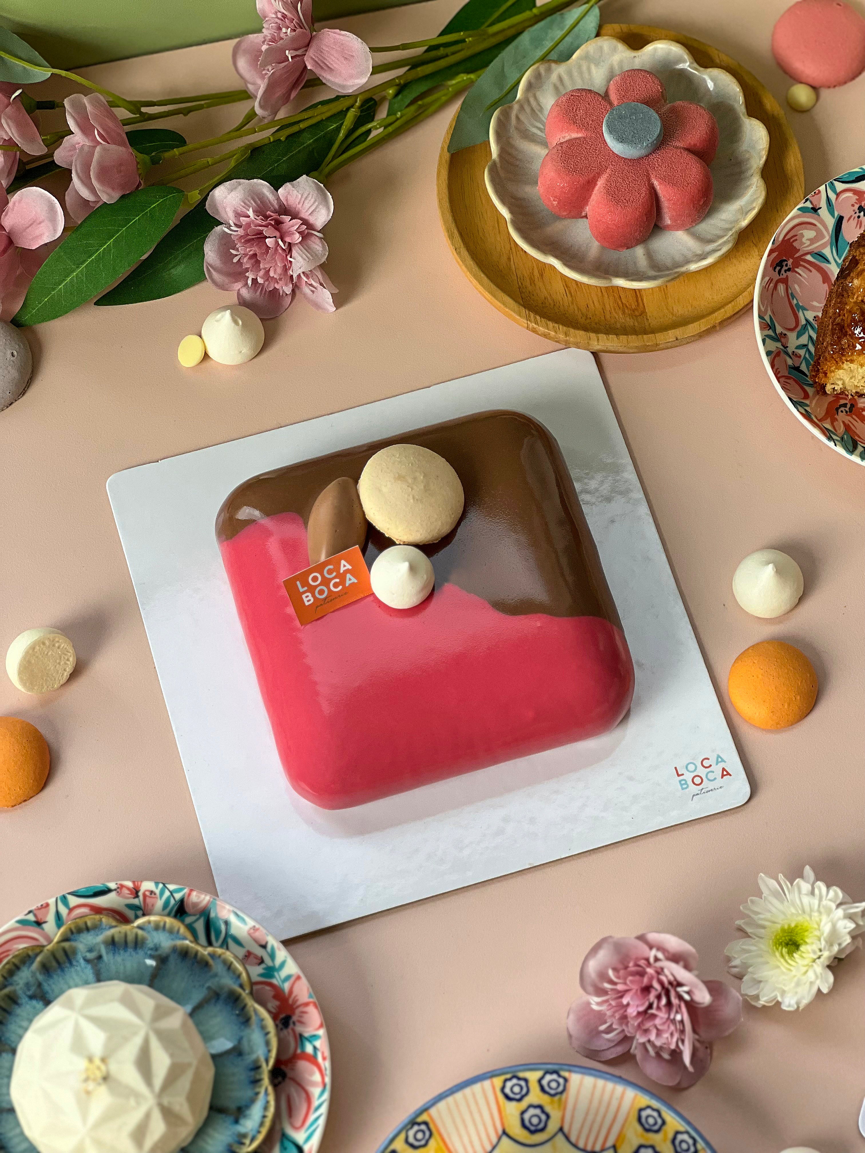 Belgian Chocolate & Raspberry Entremet (500g)