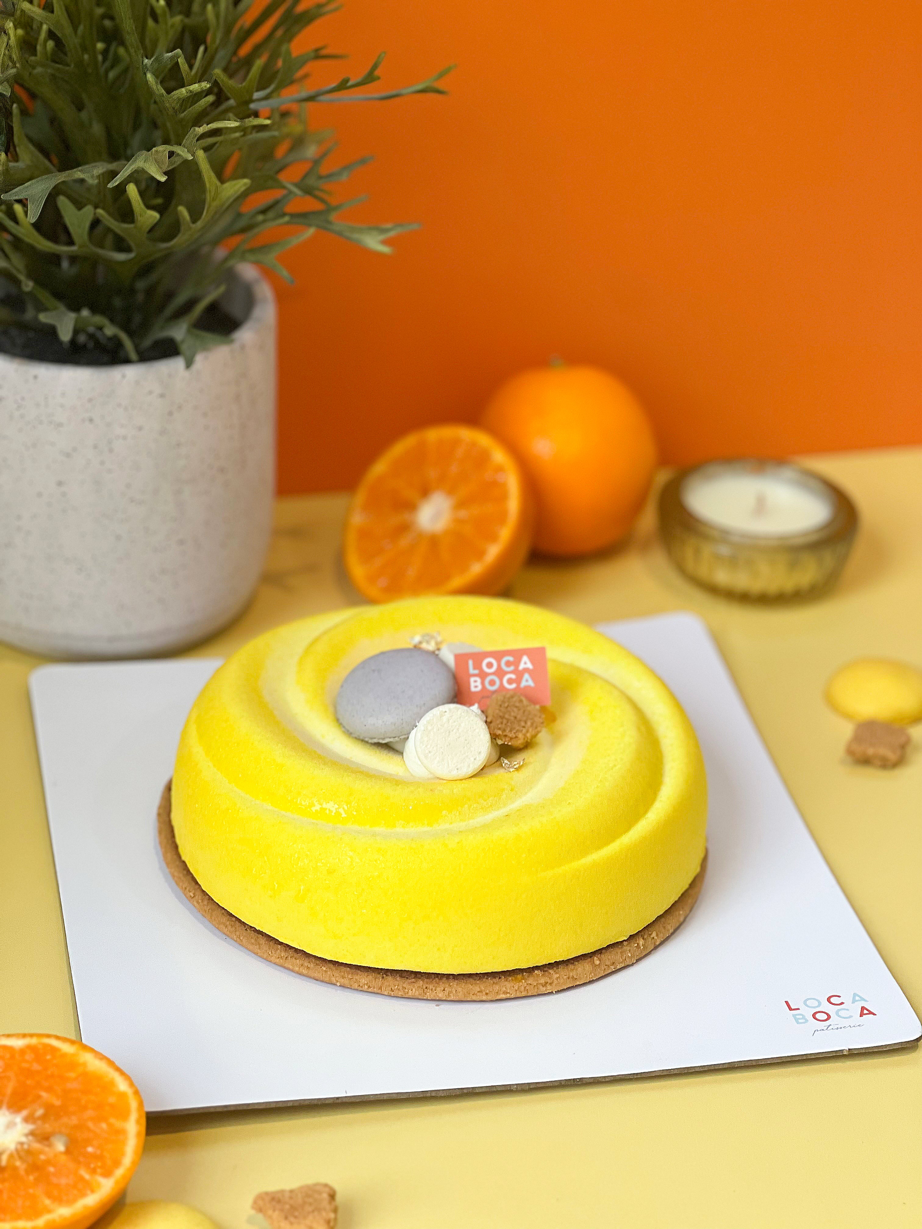 Passion Fruit & Vanilla Entremet (900g)