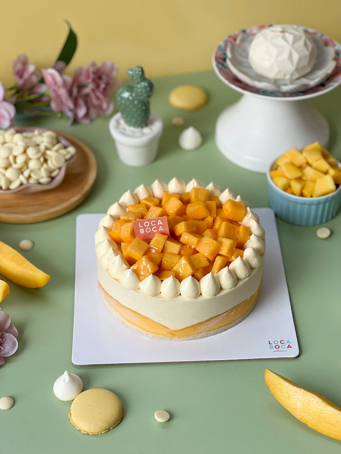 Mangosier (Fresh Mango cake)